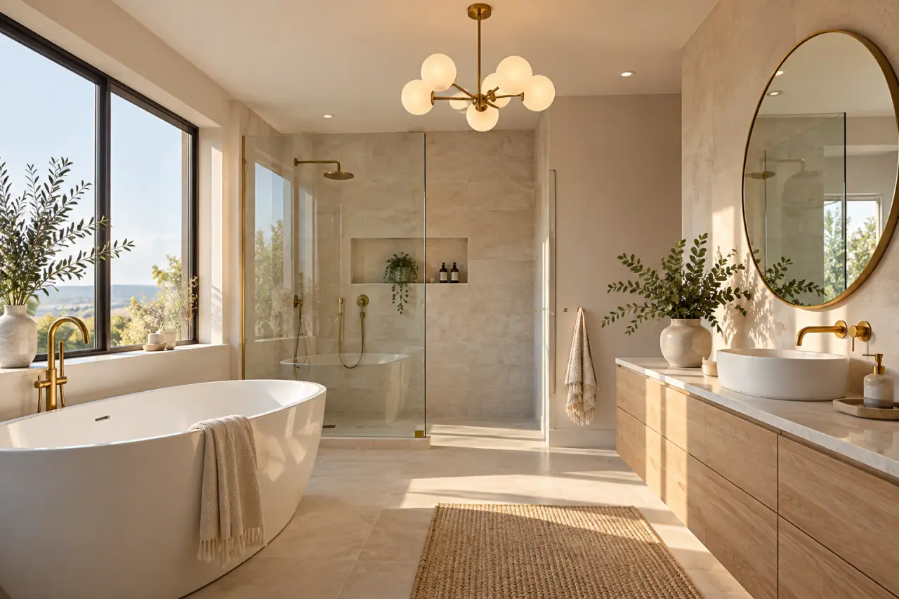 Lustre dans la salle de bain : le style compte, mais la sécurité passe d’abord