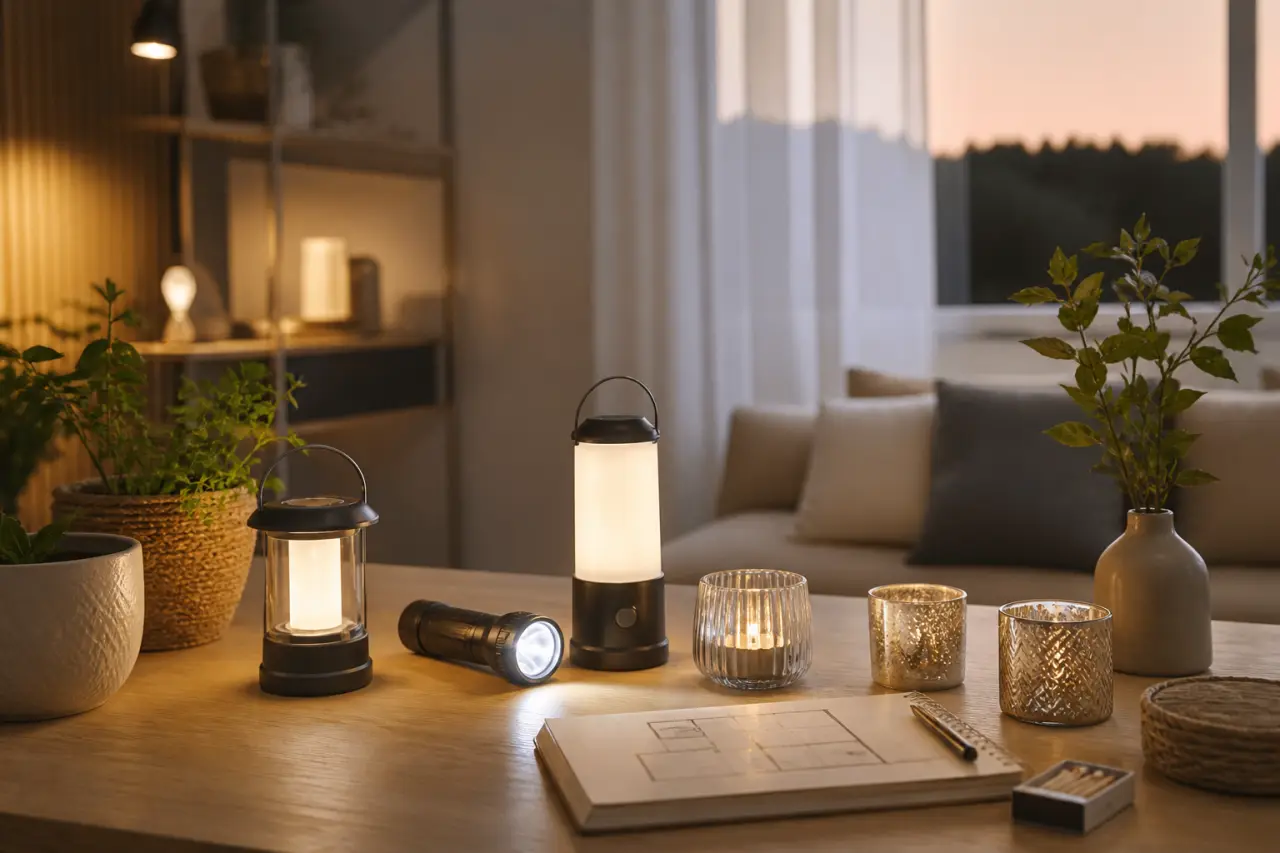 Éclairer sans électricité : lampes torches, solaire et gestes sûrs pour chaque usage