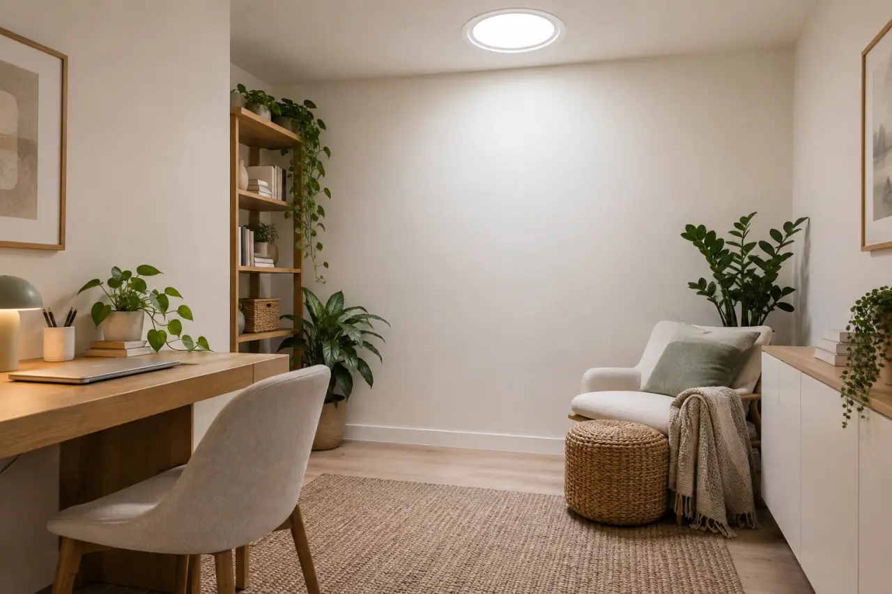 Conduit de lumière : éclairer une pièce sans fenêtre avec peu de travaux